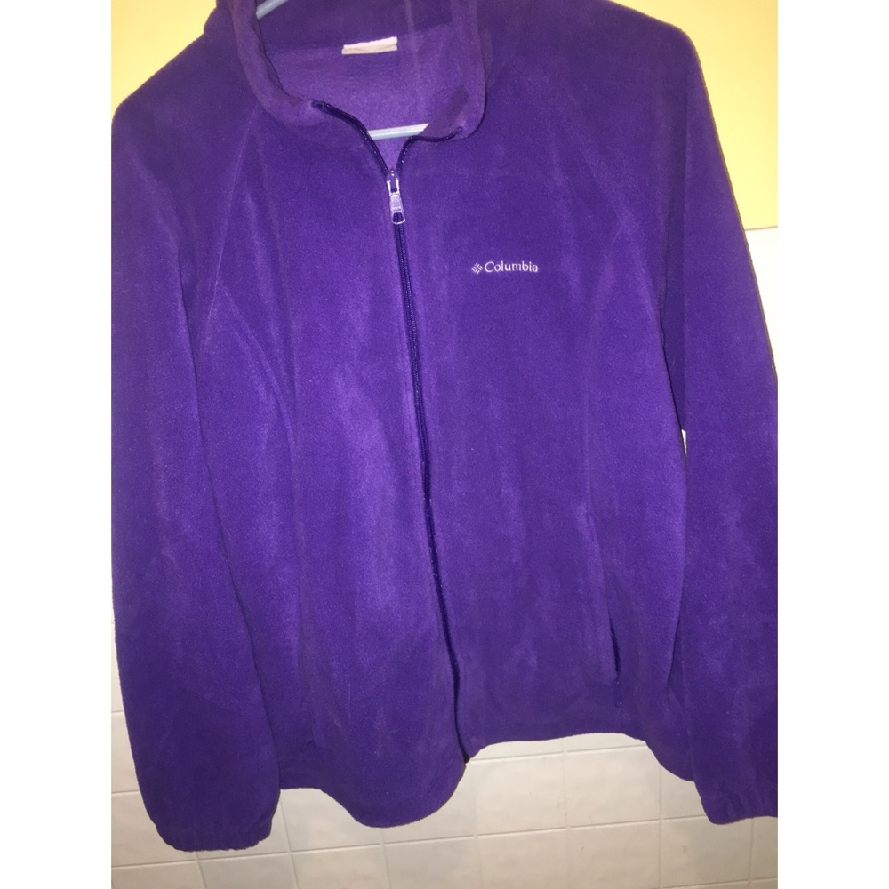 Purple Columbia sweater